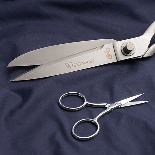 exo silver fabric scissor