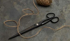 british made paper hanging scissors