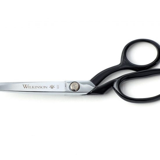 Wilkinson 8 Inch Sewing Shears in front view.