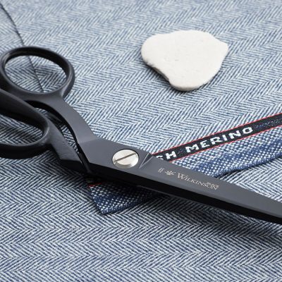 Wilkinson Black 10 inch left handed sidebent scissor
