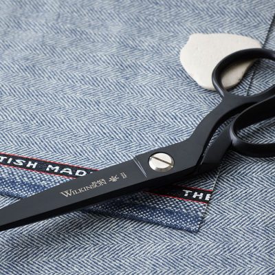 Wilkinson Black 10 inch sidebent scissors