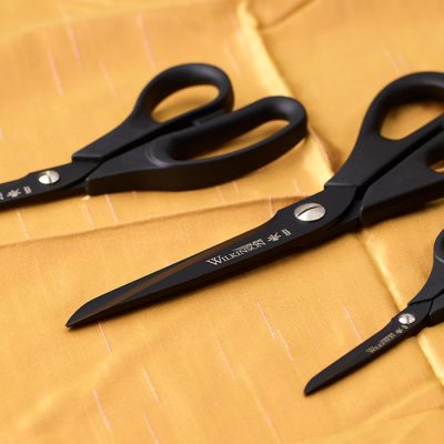 Wilkinson Glide Gift Set in main view including Glide 6" Sewing Scissors, Glide 8.25" Dressmaking /DIY Shears and 10" Sewing Shears.