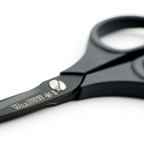 William Whiteley 6Inch Glide Sewing and Upholstery Scissors in detail of the blade.