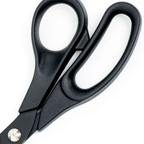 Wilkinson Glide DIY and General Purpose Scissors / Dressmaking and Upholstery Shears in detail of the handle.