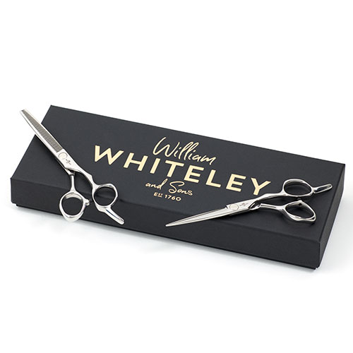 William Whiteley Professional Hairdressing Kit in full view with the box.