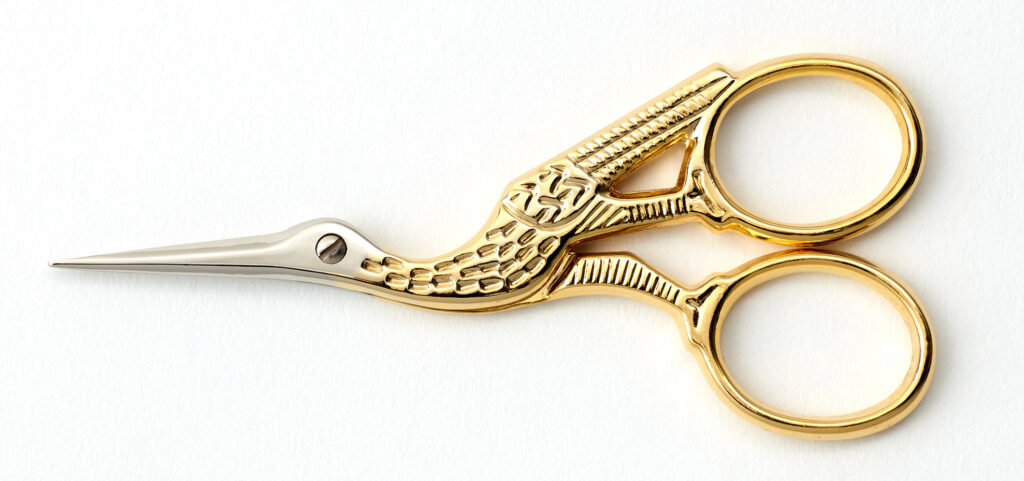 Why are embroidery scissors shaped like storks? - William Whiteley