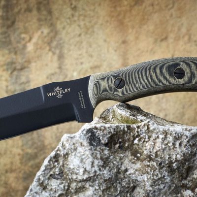 William Whiteley Survival Knife in main view.