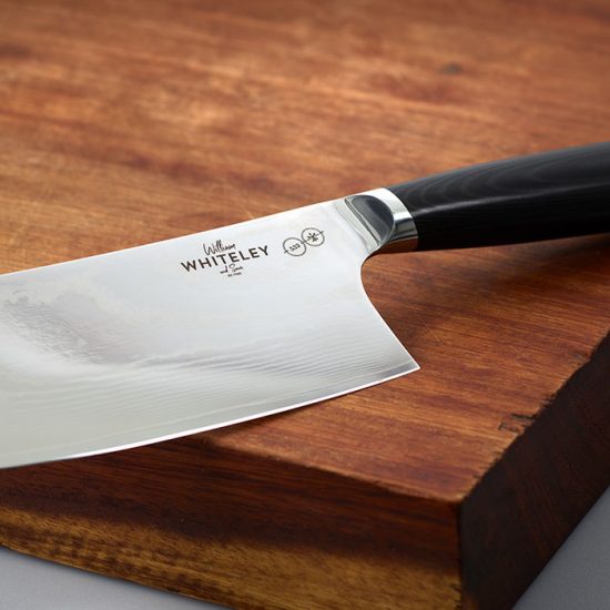 William Whiteley The Chef Kit - The Damascus Cleaver Knife