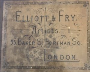 Elliott & Fry Artists 55 baker st street portman sq square London Photographers Photograpy Uncle Hubert War WW1