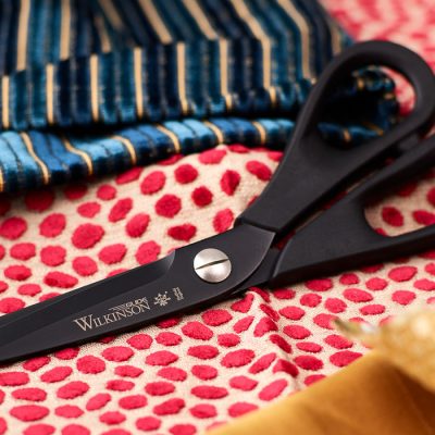 Wilkinson 10in Glide Lightweight Dressmaking and Upholstery scissors in main view.