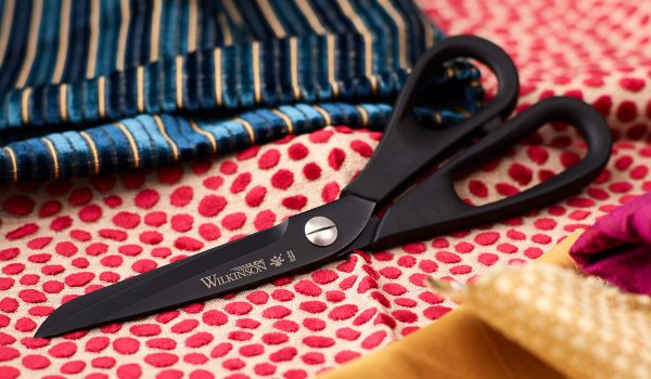Wilkinson 10in Glide Lightweight Dressmaking and Upholstery scissors in main view.