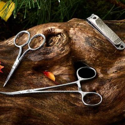 Whiteley 3 piece Fishing Kit including scissors, locking seizer and nail clipper