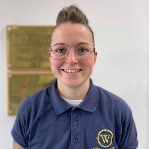 Becky Robinson, Retail Warehousing and Quality Control at William Whiteley