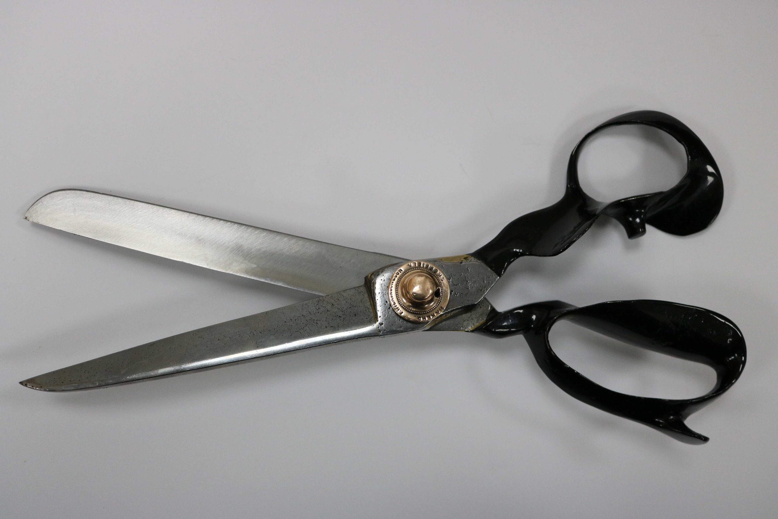 old Whiteley shears after restoration