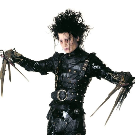 Edward Scissorhands, Tim Burton, Johnny Depp, special effects, scissor hands