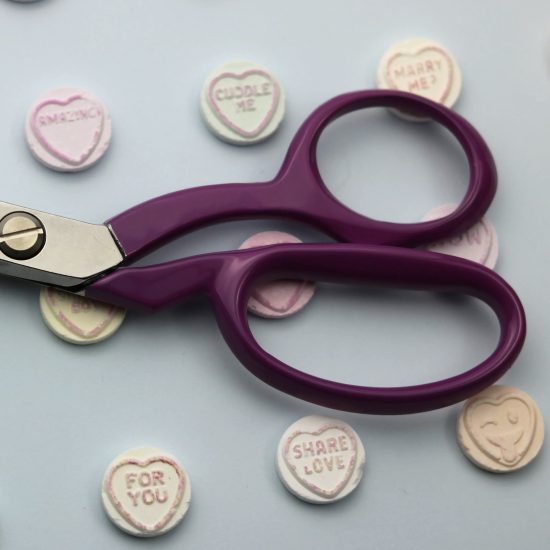 8 inch purple sidebent classic 8 Wilkinson shear scissor
