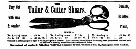Tailor and Cutter - October 11 1894 - William Whiteley Ad