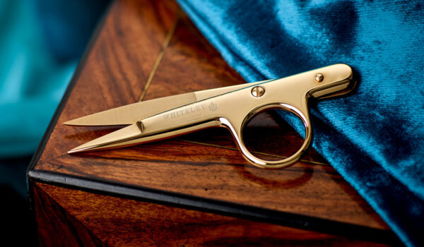 4.5'' Gold Plated Threadclip Scissors